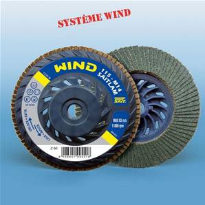 DISQUES A LAMELLES WIND 115mm