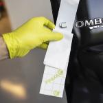Logo tape transfert de colle