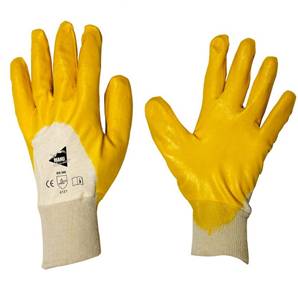 GANTS NITRILE JAUNE