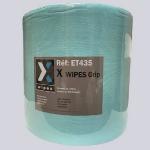 X WIPES GRIP - Rouleau de 400 formats